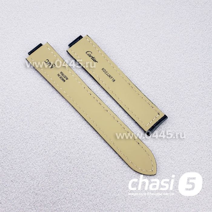 Ремешок Cartier женский черный (16846)