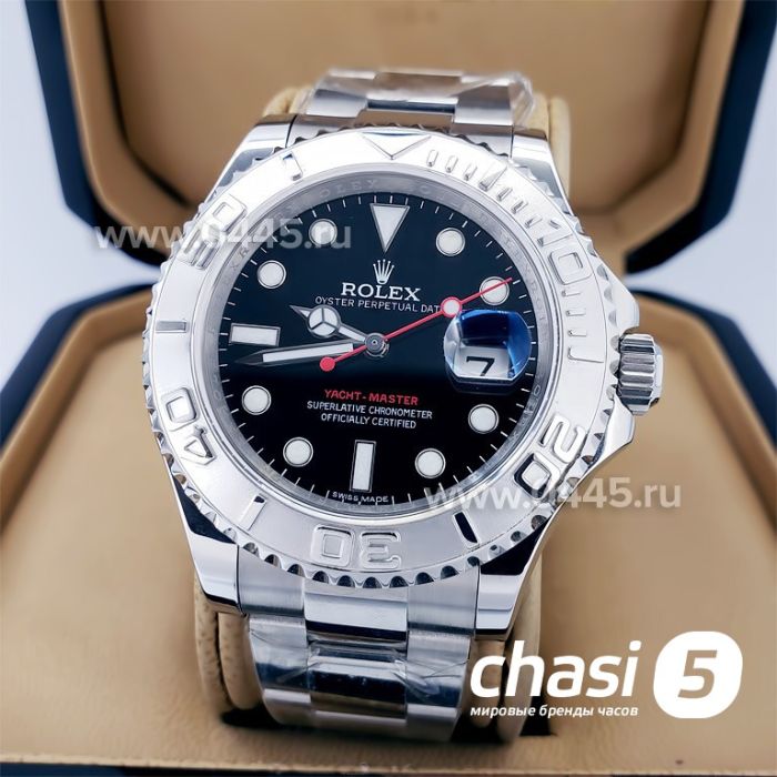 Часы Rolex Yacht-Master Rhodium Dial Steel - Дубликат (19453)