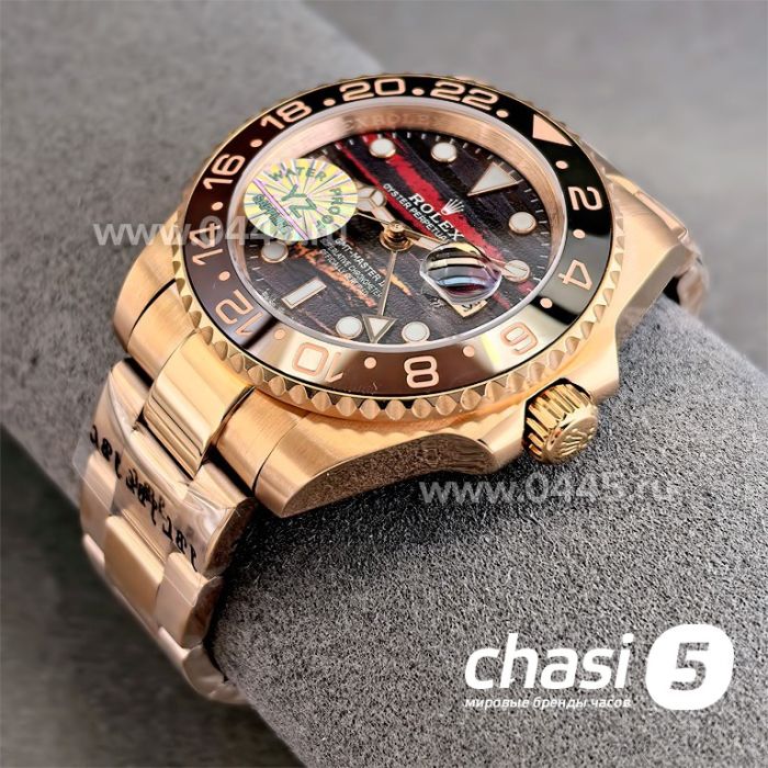 Часы Rolex GMT Master II Rose Gold (25068)