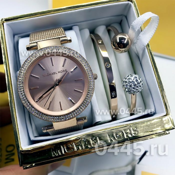 Часы Michael Kors - подарочный набор с браслетом (10208)