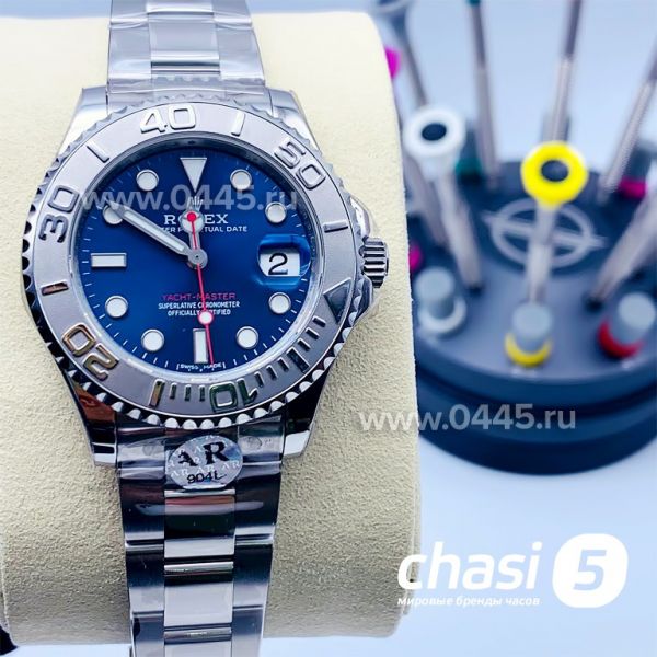 Часы Rolex Yacht-Master Rhodium Dial Steel - Дубликат (11727)