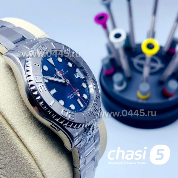 Часы Rolex Yacht-Master Rhodium Dial Steel - Дубликат (11727)