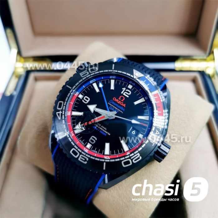 Часы Omega Seamaster Planet Ocean GMT - Дубликат (12502)