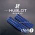 Ремешок Hublot синий (12996)