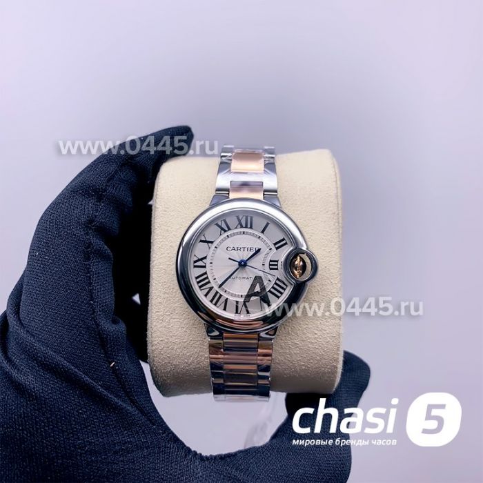 Часы Cartier Ballon Bleu - 33 мм - Дубликат (13912)