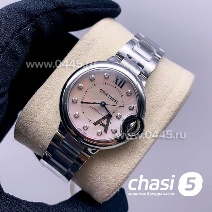 Часы Cartier Ballon Bleu - 33 мм - Дубликат (13914)