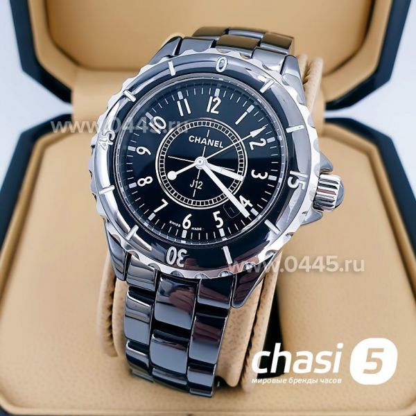 Часы Chanel J12 Black (14755)