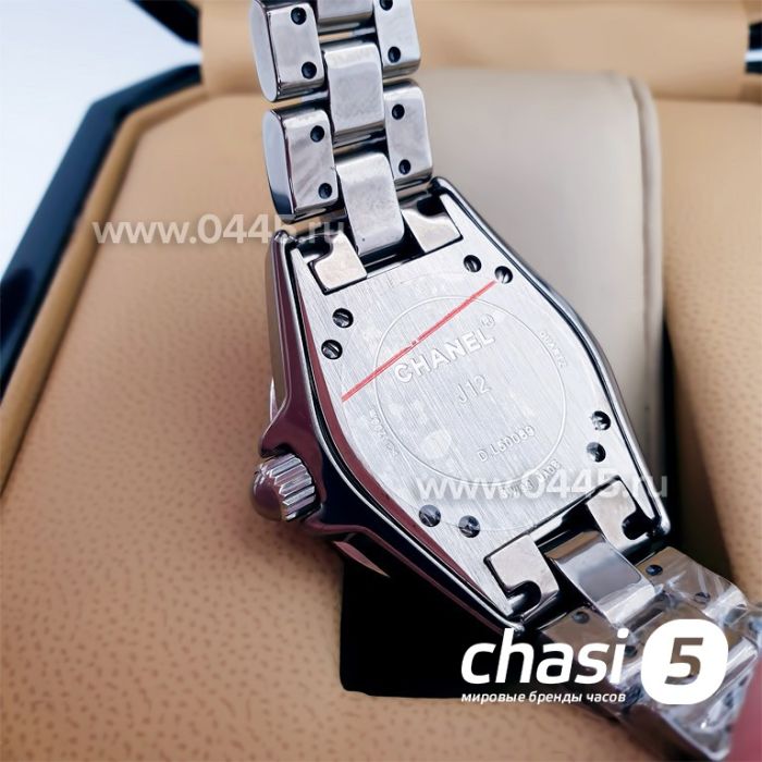 Часы Chanel J12 Diamonds Black (14767)