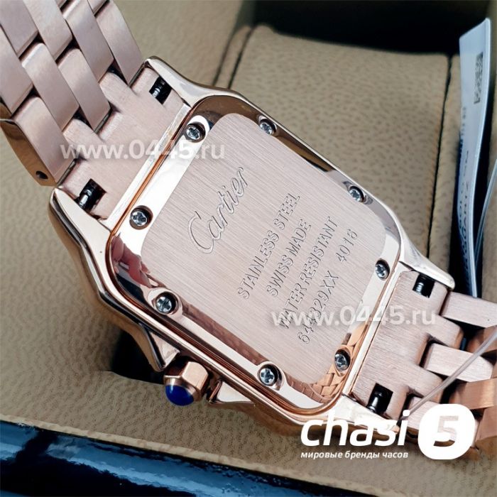 Часы Cartier Panthere Rose Gold (16977)