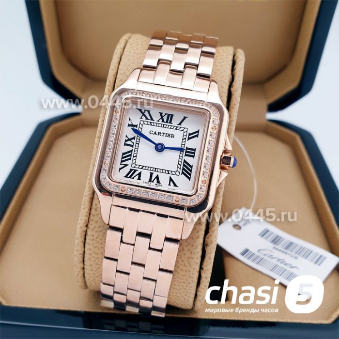 Часы Cartier Panthere Rose Gold (16977)