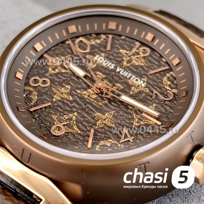 Часы Louis Vuitton Tambour Monogram  (24415)