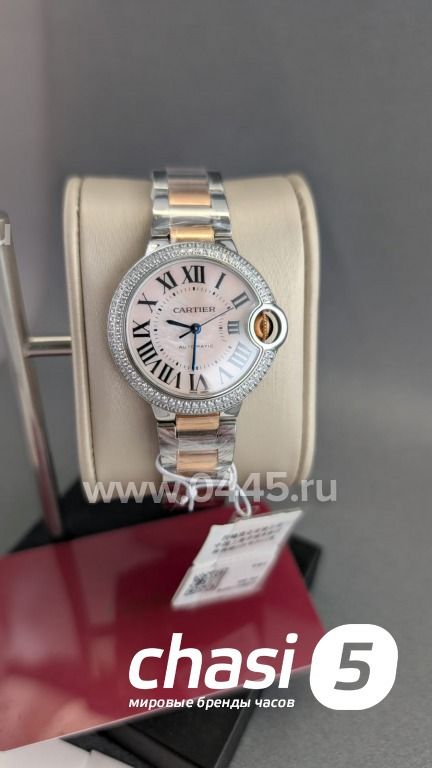 Часы Cartier Ballon Bleu - 36 мм - Дубликат (24489)