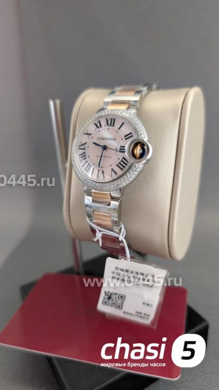 Часы Cartier Ballon Bleu - 36 мм - Дубликат (24489)