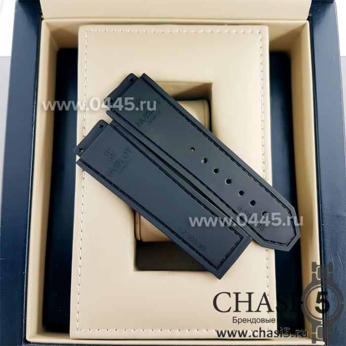 Ремешок для часов Hublot Classic синий - бархат (05596)