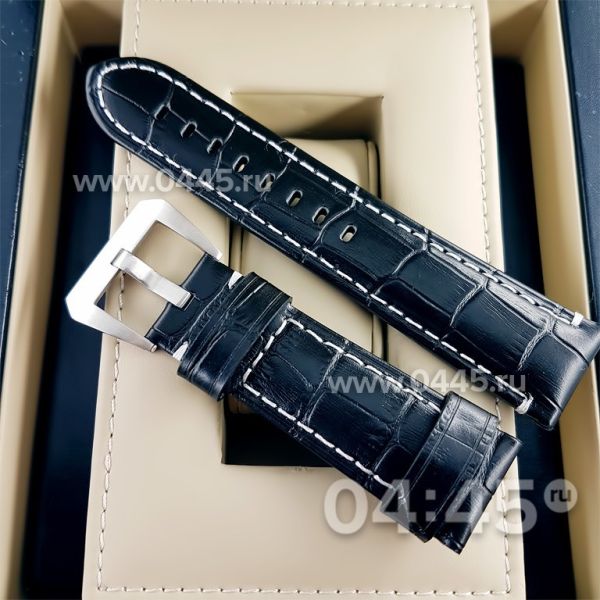 Ремешок Panerai мужской черный (06539)