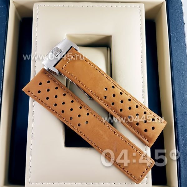 Ремешок Tag Heuer коричневый (06557)