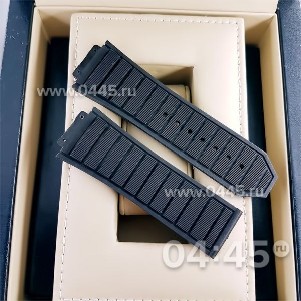 Ремешок Hublot мужской черный (06559)