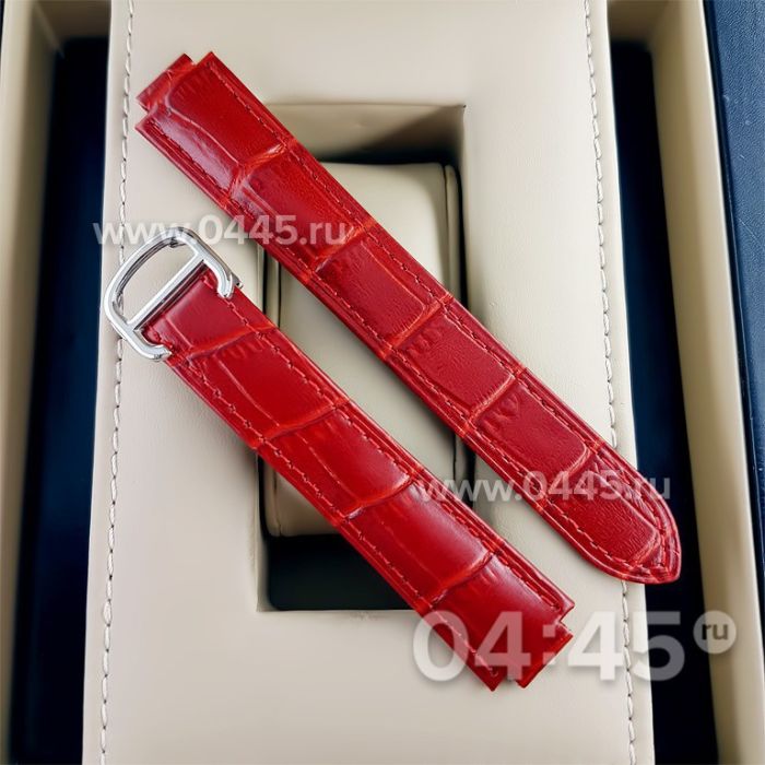 Ремешок Cartier женский красный (06566)