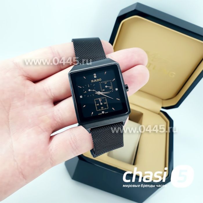 Часы Rado Square Multidial Rose Gold (07572)