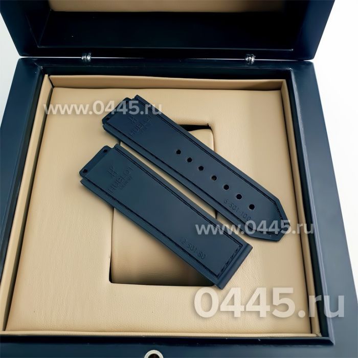 Ремешок Hublot мужской - 22 мм коричневый (09867)