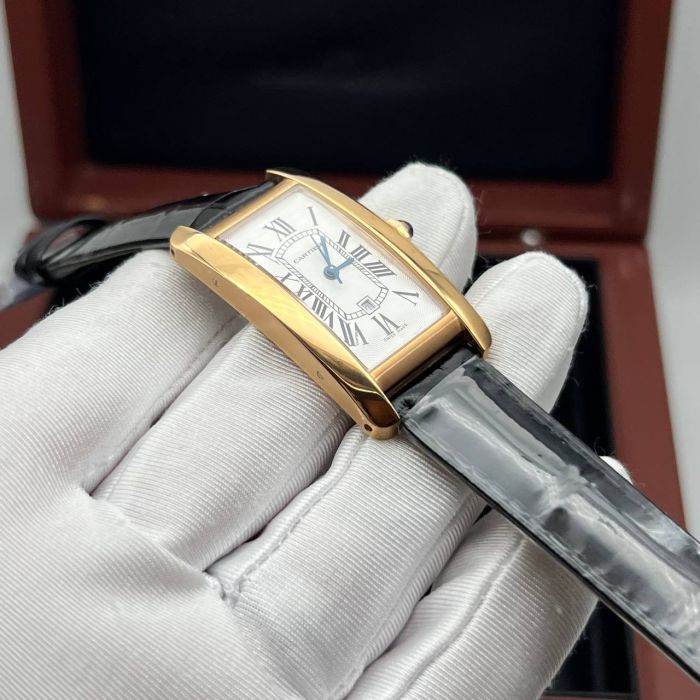 Часы Cartier Tank Americaine - Дубликат (725584)