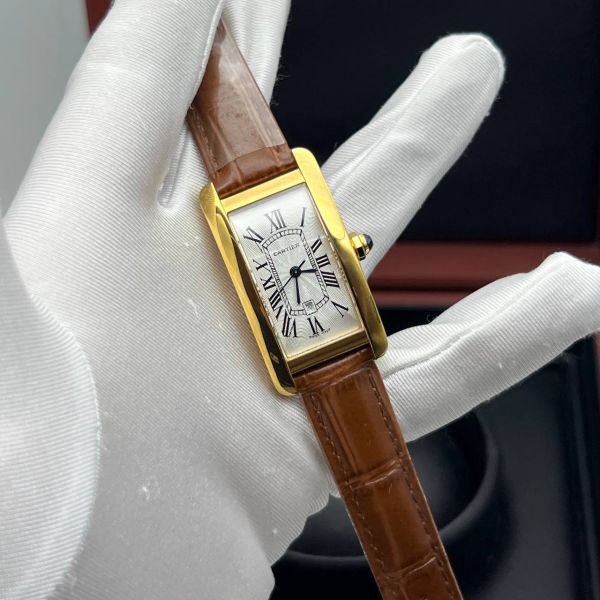 Часы Cartier Tank Americaine - Дубликат (725583)
