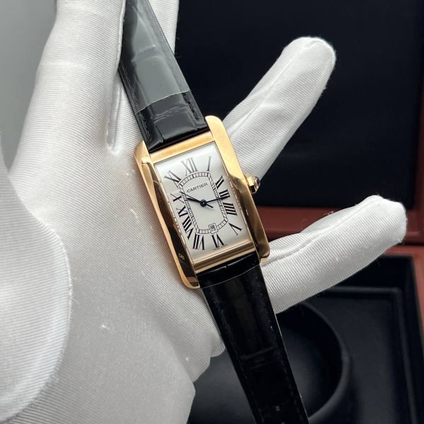 Часы Cartier Tank Americaine - Дубликат (725579)