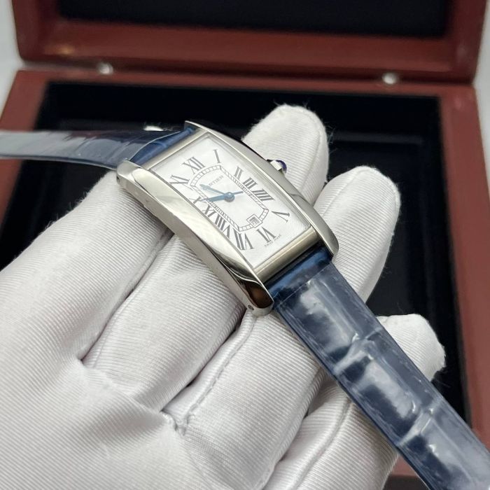 Часы Cartier Tank Americaine - Дубликат (725586)