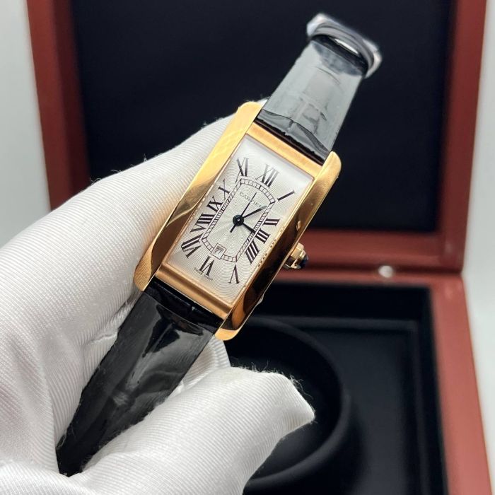 Часы Cartier Tank Americaine - Дубликат (725584)